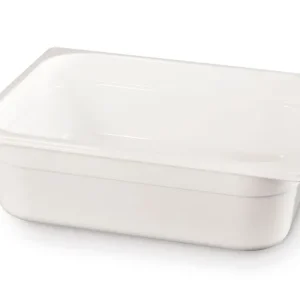 Container GN 1/2 Wit Polycarbonaat, Hendi, GN 1/2, 6,5L, Wit, 325x265x(h)100mm Hoge Kwaliteit
