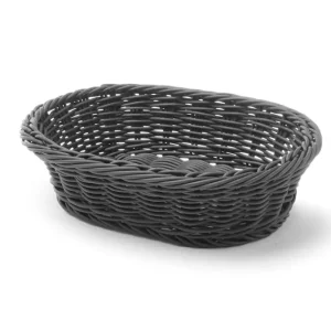 Finale Uitverkoop Broodmand Ovaal, Hendi, Zwart, 250x190x(h)65mm