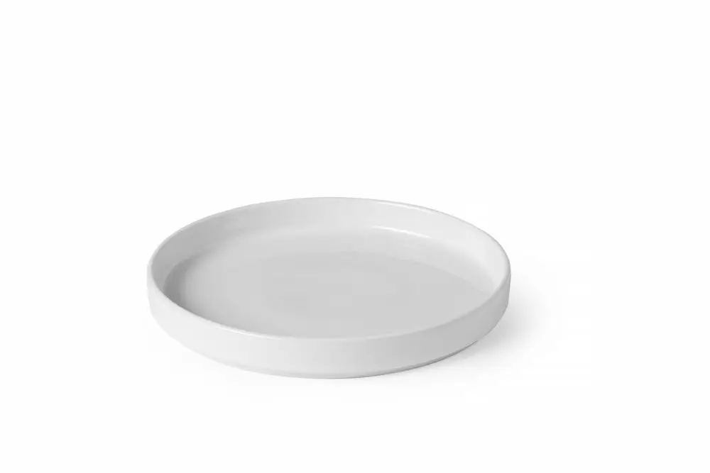 Koopje Bord met hoge rand Oslo, HENDI, Oslo, Wit, ⌀200x(H)25mm