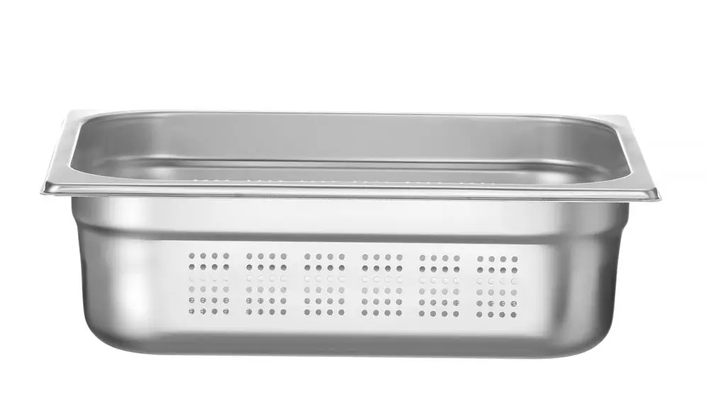 Container GN 1/2 Geperforeerd, Hendi, Profi Line, GN 1/2, 6,5L, (h)100mm Gereduceerde Prijs