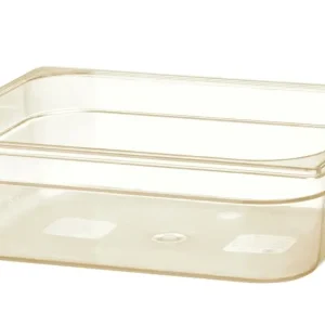 Voordeelprijs Container GN 1/2 Hoge Temperatuur Bestendigheid, Hendi, GN 1/2, 6,1L, Transparant, 325x265x(h)100mm