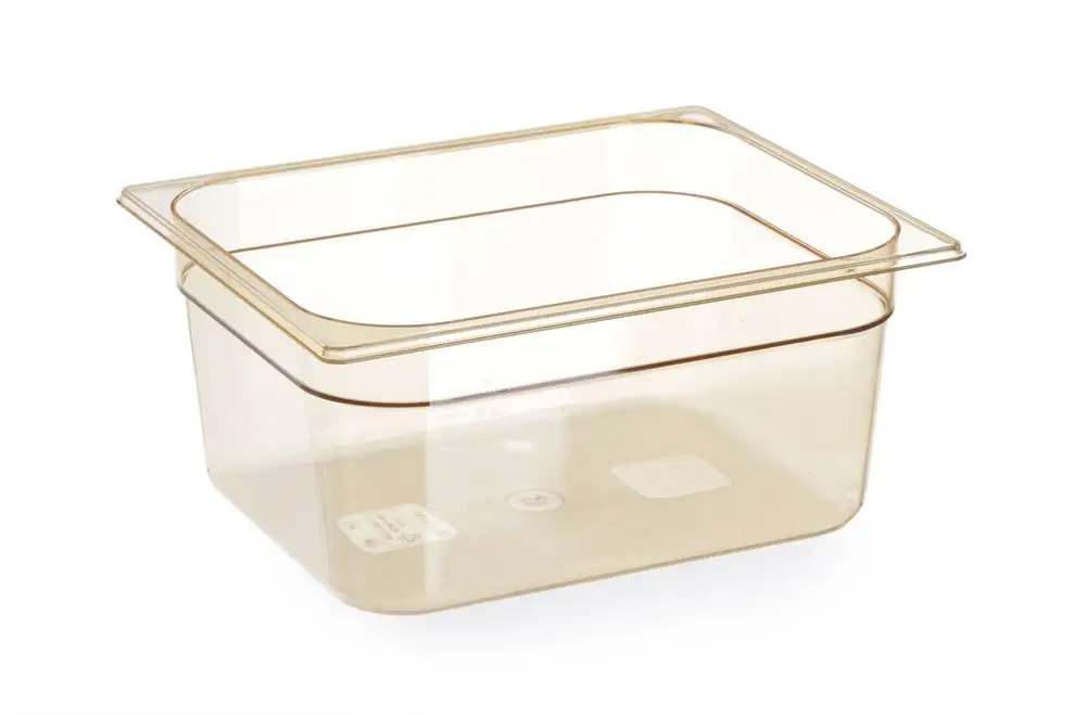 Hete Deal Container GN 1/2 Hoge Temperatuur Bestendigheid, Hendi, GN 1/2, 9L, Transparant, 325x265x(h)150mm