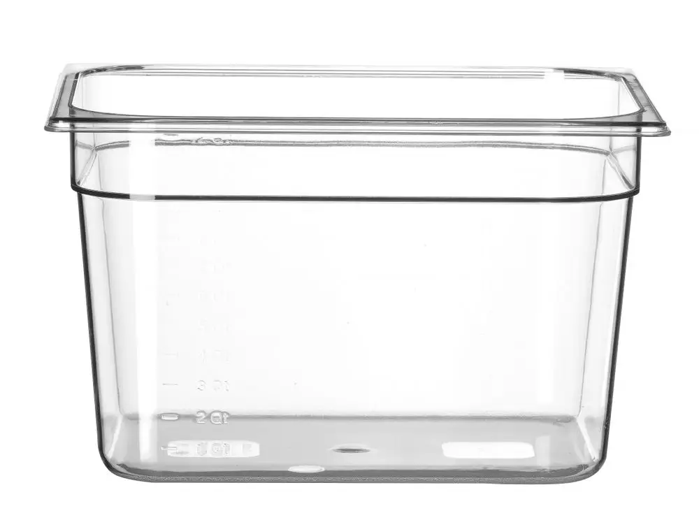 Actieprijs Container GN 1/2 Polycarbonaat, Hendi, Profi Line, GN 1/2, 12,5L, Transparant, 325x265x(h)200mm