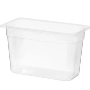 Container GN 1/3 Polypropyleen, Hendi, Profi Line, GN 1/3, 7,8L, Transparant, 325x176x(h)200mm Exclusieve Aanbieding