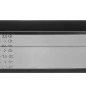 Hete Deal Container GN 1/3 Zwart Polycarbonaat, Hendi, Profi Line, GN 1/3, 4L, Zwart, 325x176x(h)100mm