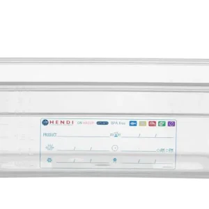 Must-Have Container GN 1/3, Hendi, GN 1/3, 4L, Transparant, 325x176x(h)100mm