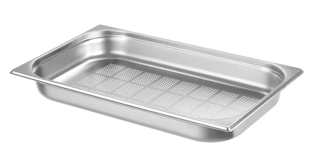 Container GN 1/1 Geperforeerd, Hendi, Kitchen Line, GN 1/1, 9L, (h)65mm Tijdelijk Beschikbaar