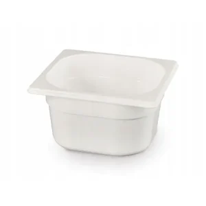 Flitsaanbieding Container GN 1/6 Wit Polycarbonaat, Hendi, GN 1/6, 1L, Wit, 176x162x(h)65mm