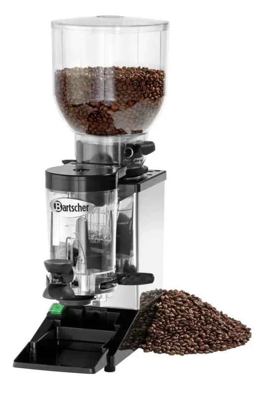 Bartscher Koffiemolen Space II | 2 kg | Ø60 mm Schijfmolen | Start/Stop-automaat Beperkt Aanbod