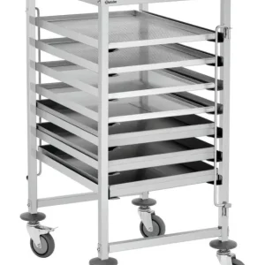 Direct Beschikbaar Bartscher Euronormwagen AEN700-6040 | 7 roosters | 600x400mm | 535x685x1010mm