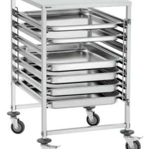 Lage Kosten Bartscher Gastronormwagen AGN700 | 7 roosters – 2/1 & 1/1 GN | 655x710x1010mm