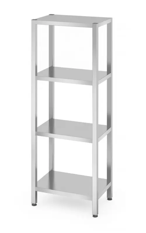 Actieprijs Dubbel Verstelbare Wandplank, Met Twee Stalen Beugels, Hendi, 800x300x(h)600mm