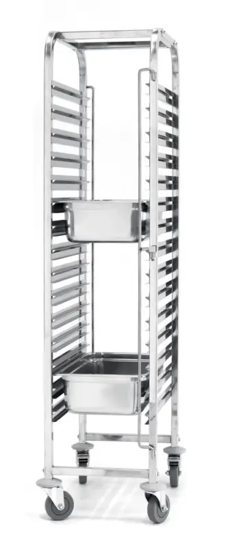 Populair Regaalwagen – 15 X GN 1/1, Hendi, 440x610x(h)1710mm