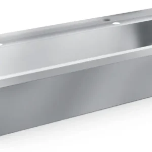 RVS Wasbak Dubbel 1200x425x165mm Gratis Retour