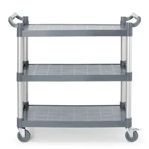 Serveerwagen polypropyleen met 3 bladen, groot, AmerBox, 1010x500x(H)960mm Tijdelijk Beschikbaar