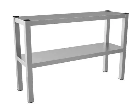 Unninox Etagère | RVS | 2 Niveaus | 1600x300x650mm Actieprijs