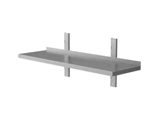 Alleen Vandaag Unninox Wandschap | RVS | 1 Niveau | Verstelbare Hoogte | 1800x300x360mm