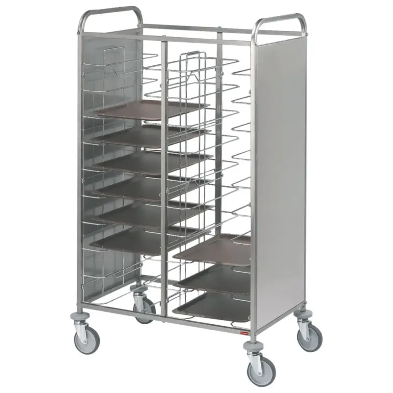 Meest Verkocht Universele Silowagen, RVS, 2x 12 Niv.