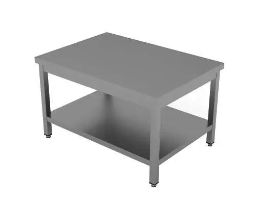 Unninox Werktafel | RVS | Laag Model | Bodemschap | 2000x700x600mm Merkproduct