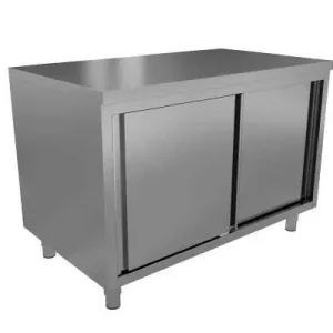 Unninox Werktafel | RVS | Schuifdeuren | 1500x600x850/900mm Shop Nu