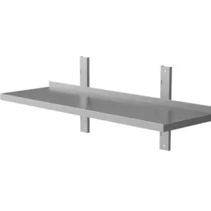 Veilige Betaling Unninox Wandschap | RVS | 1 Niveau | Verstelbare Hoogte | 800x400x700mm