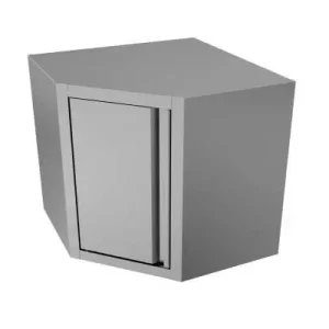 Unninox Hoekwandkast | RVS | 700x700x660mm Speciale Aanbieding