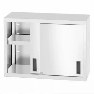 Wandmontagekast Met Schuifdeuren – Gelast, Diepte: 300mm., Hendi, Profi Line, 800x300x(h)600mm Aanbieding