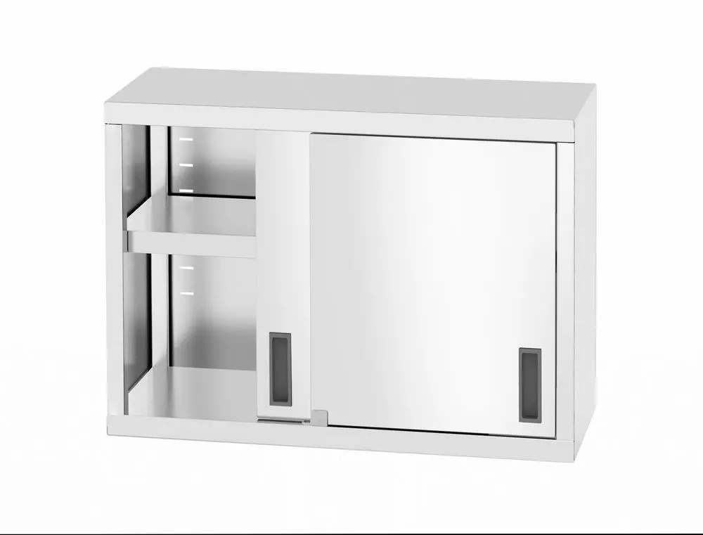 Wandmontagekast Met Schuifdeuren – Gelast, Diepte: 300mm., Hendi, Profi Line, 800x300x(h)600mm Aanbieding