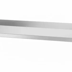 Wandplank Met 2 Bevestigingsbeugels, Hendi, 1000x300x(h)250mm Nieuw
