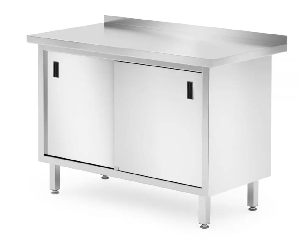 Actieprijs Wandwerktafel Met Kast – Gelast | Hendi Profi Line | 1200x600x(h)850mm