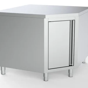 Gratis Retour Werktafel Hoek Met Deur 1000/1000 Voor 600mm Tafels
