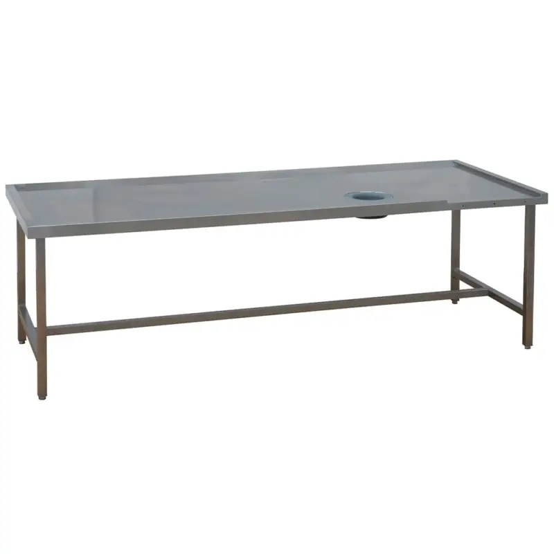 Tijdelijk Beschikbaar Sorteertafel (links) Met Afvalopening