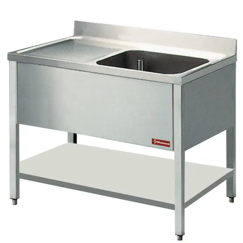 Must-Have Spoeltafel Met 1 Kuip En 1 Druipvlak