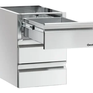 Korting Bartscher Schuifladeblok 3×1/1GN