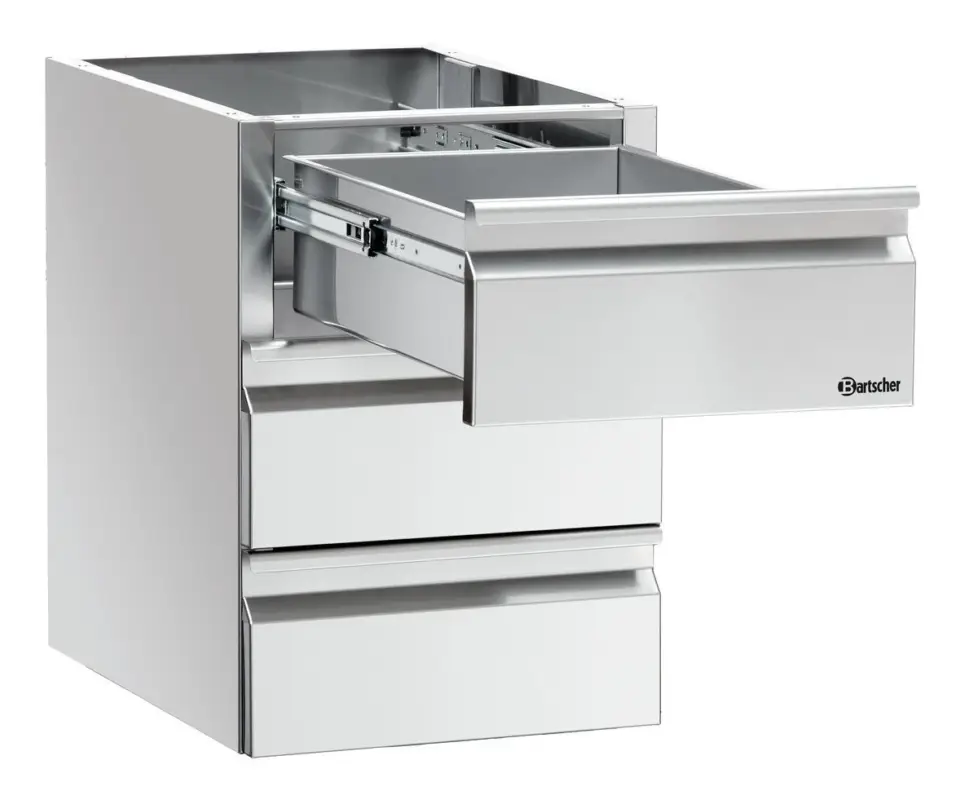 Korting Bartscher Schuifladeblok 3×1/1GN