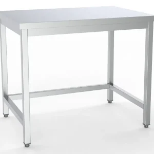 Tijdelijk Beschikbaar 700 Werktafel Open Onderstel Demontabel 1400