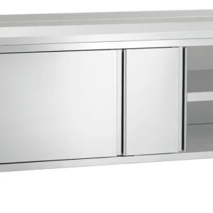 Seizoensaanbieding Bartscher Werkkast B2000 | RVS | Schuifdeuren | Tussenschap | 2000x700x850mm
