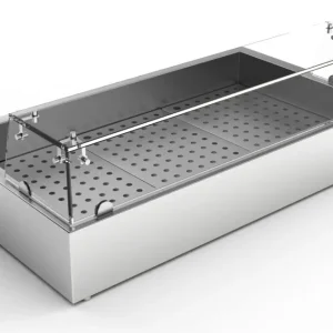 Glasopstand 3/1 GN Tbv 7013.2710**verzending Met Palletvracht Onmogelijk** Snelle Levering